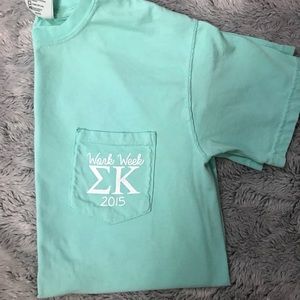 SK Short sleeved comfort colors tee
